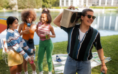 Retro Party Speakers all hot again old